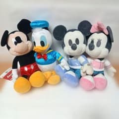 ミッキー・ミニー・ドナルド ペアぬいぐるみ　2種セット