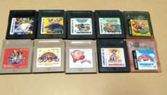ゲームボーイ ゲームソフト 10本セット まとめ売りのサムネイル