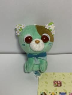 お茶犬　お茶猫　ソー　ぬいぐるみ　マスコット