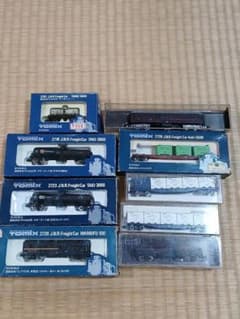 TOMIX KATO Nゲージ 貨車 8両セットのサムネイル