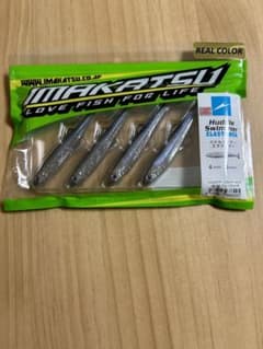 IMAKATSUハドルスイマーエラストマー4インチ　ブルーワカサギ送料無料のサムネイル