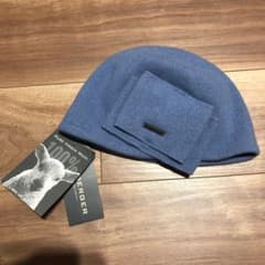 新品タグ付き♡SEEBRGERの上品でお洒落な可愛いリボン　ニット帽♡最終のサムネイル