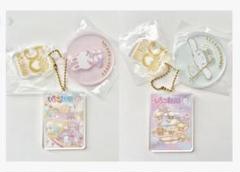 いちご新聞50周年アクリルチャームセット　シナモロール　チアリーチャム