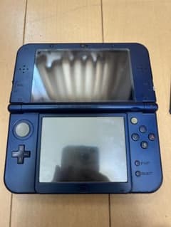 동작품 New 닌텐도 3DS LL 네이비 소프트 8개 요괴 워치 메달 첨부
