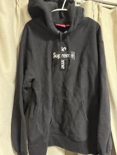 Supreme ブラック パーカー163cmでお尻ぐらいのサムネイル