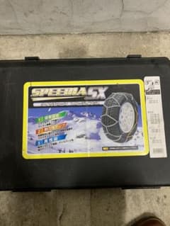 【新品2セット】スノーアタック　ジムニー など四駆に　大型タイヤ　亀甲チェーンのサムネイル