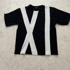 SUREVE クルーネック Tシャツ ブラック×ホワイト Mのサムネイル