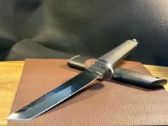 일본도 디자인 시스 나이프/칼날 14.6 cm/아웃도어/캠프/낚시