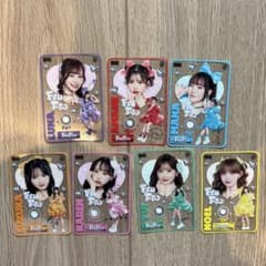FRUITS ZIPPER コラボカラコンFruFruクリアカード7枚セットのサムネイル