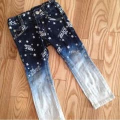 あやび様 専用 SLAP SLIP  デニムパンツ  100のサムネイル
