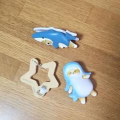 mofusand サメにゃん 　はさむんです　フィギュア等 3点セットのサムネイル