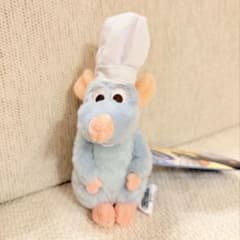 香港ディズニー レミー 肩乗せぬいぐるみ 新品タグ付き 日本未発売