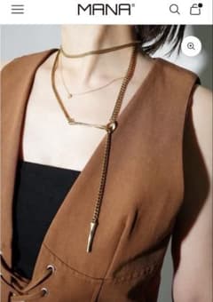 アクセサリー MANA Snake Separate Long Necklace MANA Snake Separate Long Necklace - メルカリ