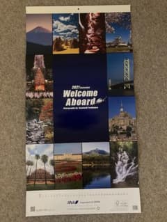 ANA　2021カレンダーのサムネイル