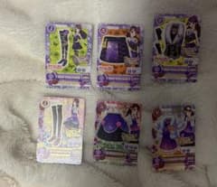 楽*1様 アイカツカード SPICY AGEHA 6枚セットのサムネイル