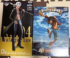ワンピース 一番くじ ルフィ トラファルガーロー フィギュアのサムネイル