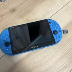 PSVita PCH-2000 アクアブルー 本体 16gbメモリーカード付き - メルカリ