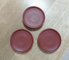 【未使用】赤木明登  茶托  小皿  ３枚セットのサムネイル