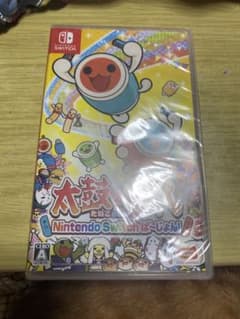 新品未開封 太鼓の達人 Nintendo Switchば～じょん!のサムネイル