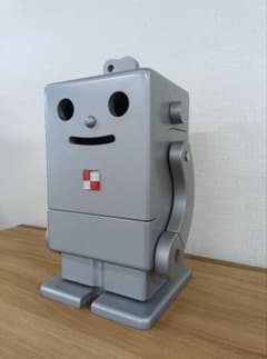 展示品アウトレット ロボット型 小物収納 シルバーのサムネイル