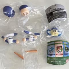 中日ドラゴンズ パワプロくん ゆれるんです。プロ野球マスコット ガチャ セットのサムネイル