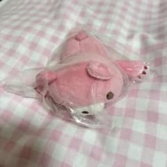 グルーミー　ねそべりぬいぐるみ　ピンクのサムネイル