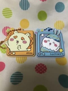 ちいかわ　ぷっくりラバマスグミ4 キーホルダー　ハチワレ　ガチャガチャ