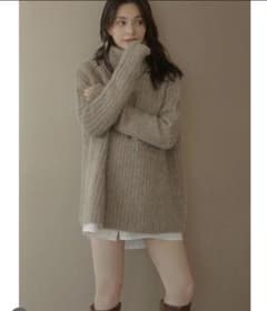 ACYM  Oversize loose neck ニットのサムネイル
