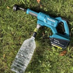マキタ18V充電式洗浄機用ペットボトルアダプター&クリップ紛失
