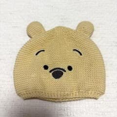 プーさん　ベビー帽子のサムネイル