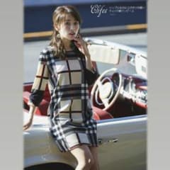 トッコクローゼット　チェックワンピース　こじはる　泉里香のサムネイル