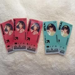 FRUITS ZIPPER 月足天音 櫻井優衣のチケット風ステッカーセットのサムネイル
