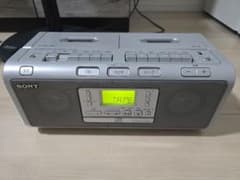 SONY CDラジオカセットレコーダー CFD-W78 動作品 - メルカリ