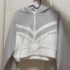 量産 パーカー ショート丈のサムネイル