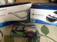 値下げしてます PSVRカメラ同梱版 シューティングコントローラー ソフト付きのサムネイル