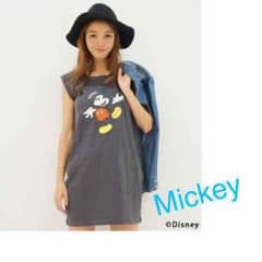 Avanlily ミッキー ダンシング Tシャツ ワンピのサムネイル