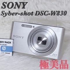 極美品】SONY Syber-shot 【DSC-W830】ソニー レトロ - メルカリ