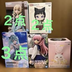 新作】 プライズ フィギュア 5点セット - メルカリ