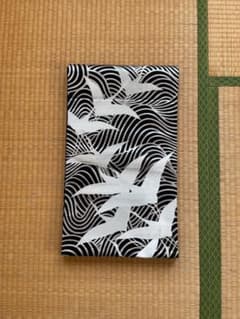 [1割お値下げ済み]日本画家 加山又造デザイン 千羽鶴 桜花 正絹 全通 袋帯のサムネイル