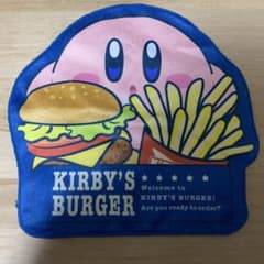 커비 미니 타월 KIRBY'S BURGER 이치 반 쿠지