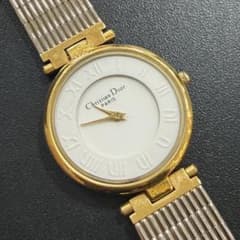希少品】クリスチャンディオール 腕時計 4715032 電池交換済み - メルカリ