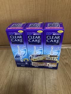 エーオーセプト クリアケア 36omlx3本のサムネイル