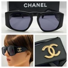 CHANEL☆ヴィンテージ！サングラス ココマーク ブラック - メルカリ