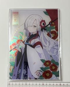 神神椿市建設中。キャラポップストア限定販売 箔入りアクリルプレート 夜河世界