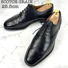 SCOTCH GRAIN 3525 フルブローグ ウイングチップ 25.5黒 SCOTCH GRAIN 3525 フルブローグ ウイングチップ 25.5黒 - メルカリ