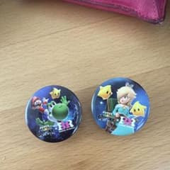 スーパーマリオギャラクシー 31アイス 缶バッジ 2種セット - メルカリ