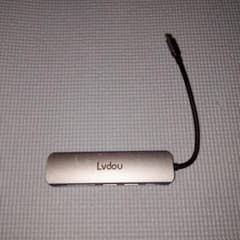 6-in-1 typec ハブ Lvdou 4K HDMI USB SDカードのサムネイル