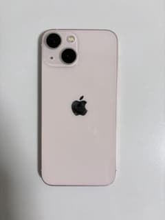 【ほぼ新品】iPhone 13 mini ピンク 128GB 充電ケーブル付きのサムネイル
