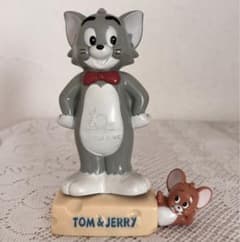 昭和レトロ 十六銀行Tom&Jerry創立110周年ソフビ貯金箱非売品フィギュア 昭和レトロ 十六銀行Tom&Jerry創立110周年ソフビ貯金箱非売品