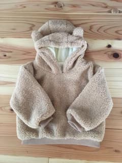 【美品】韓国こども服 裏起毛トップス 100のサムネイル